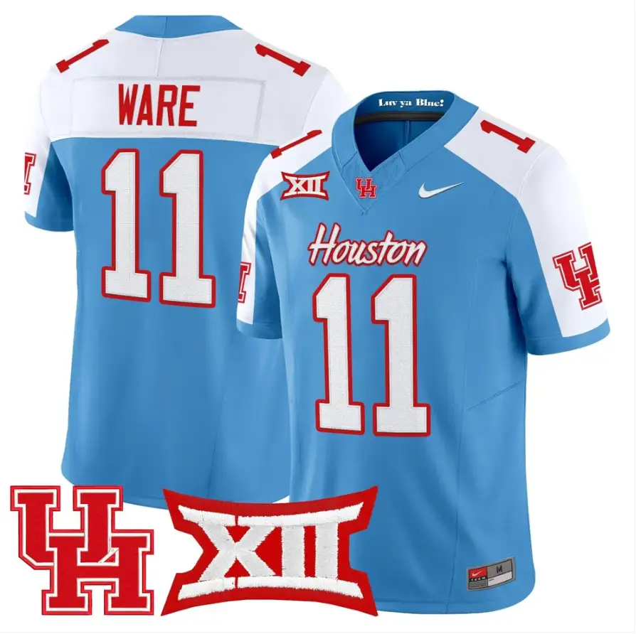 Andre Ware Jersey #11 Houston Cougars 2026 Vapor Limited Stitched 2 Andre Ware Jersey #11 Houston Cougars 2026 Vapor Limited Stitched by My Store NCAA Football Jerseys