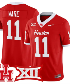 Andre Ware Jersey #11 Houston Cougars 2026 Vapor Limited Stitched 9 Andre Ware Jersey #11 Houston Cougars 2026 Vapor Limited Stitched by My Store NCAA Football Jerseys