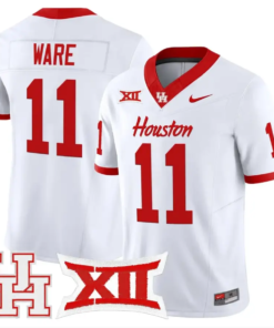 Andre Ware Jersey #11 Houston Cougars 2026 Vapor Limited Stitched 10 Andre Ware Jersey #11 Houston Cougars 2026 Vapor Limited Stitched by My Store NCAA Football Jerseys