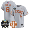 Anthony Pack Jr Jersey #6 Texas Longhorns 2026 World Series Vapor Stitched by My Store