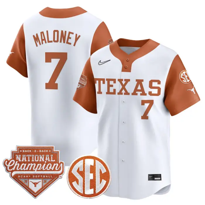 Ashton Maloney Jersey #7 Texas 2026 Back-To-Back World SeriesChampions 1 Ashton Maloney Jersey #7 Texas 2026 Back-To-Back World SeriesChampions by My Store
