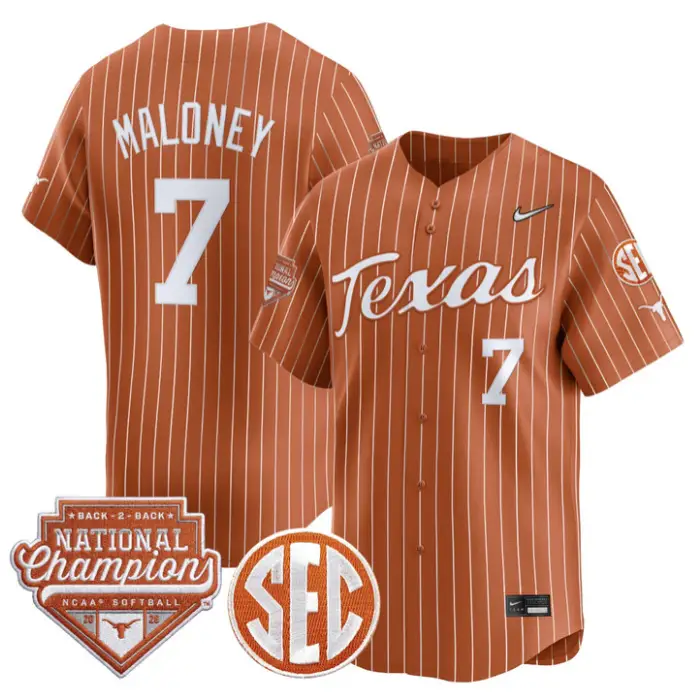 Ashton Maloney Jersey #7 Texas 2026 Back-To-Back World SeriesChampions 2 Ashton Maloney Jersey #7 Texas 2026 Back-To-Back World SeriesChampions by My Store