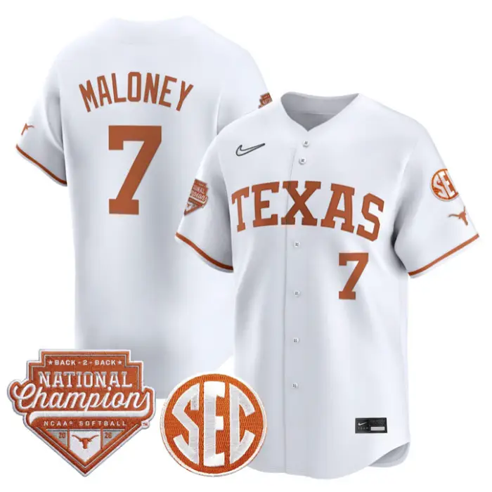 Ashton Maloney Jersey #7 Texas 2026 Back-To-Back World SeriesChampions 5 Ashton Maloney Jersey #7 Texas 2026 Back-To-Back World SeriesChampions by My Store