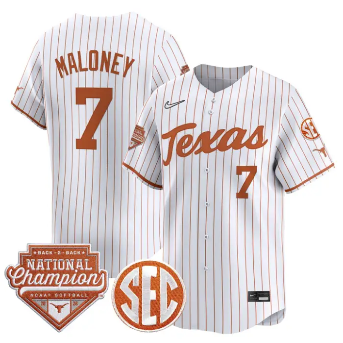 Ashton Maloney Jersey #7 Texas 2026 Back-To-Back World SeriesChampions 4 Ashton Maloney Jersey #7 Texas 2026 Back-To-Back World SeriesChampions by My Store