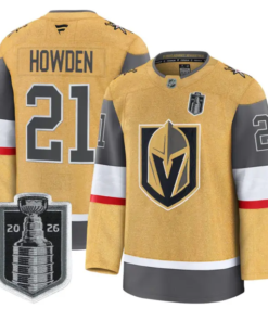 Brett Howden Jersey #21 Vegas Golden Knights 2026 Stanley Cup Stitched by Hockey David