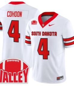 Bryce Cohoon Jersey #4 South Dakota 2026 Vapor Limited Stitched 6 Bryce Cohoon Jersey #4 South Dakota 2026 Vapor Limited Stitched by My Store NCAA Football Jerseys