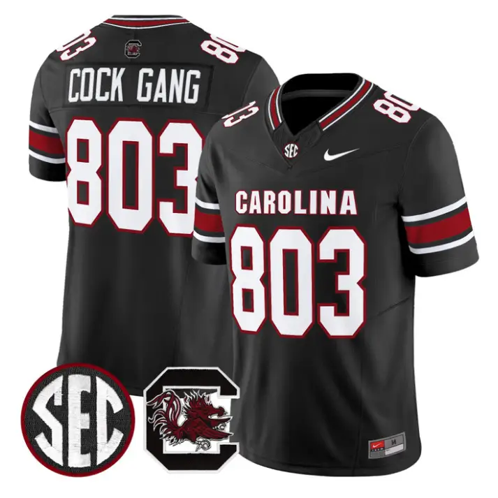 Cock Gang Jersey #803 South Carolina Gamecocks 2026 Limited Stitched 2 Cock Gang Jersey #803 South Carolina Gamecocks 2026 Limited Stitched by My Store NCAA Football Jerseys