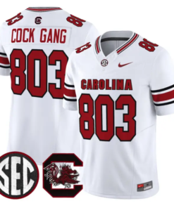 Cock Gang Jersey #803 South Carolina Gamecocks 2026 Limited Stitched 10 Cock Gang Jersey #803 South Carolina Gamecocks 2026 Limited Stitched by My Store NCAA Football Jerseys