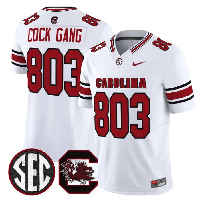 Cock Gang Jersey #803 South Carolina Gamecocks 2026 Limited Stitched 5 Cock Gang Jersey #803 South Carolina Gamecocks 2026 Limited Stitched by My Store NCAA Football Jerseys