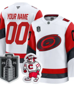 Custom Carolina Hurricanes Jersey 2026 Stanley Cup Patch Premium Stitched 6 Custom Carolina Hurricanes Jersey 2026 Stanley Cup Patch Premium Stitched by Hockey David
