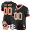Custom Georgia Bulldogs Jersey Name, Number 2026 The Big Peach Stitched
