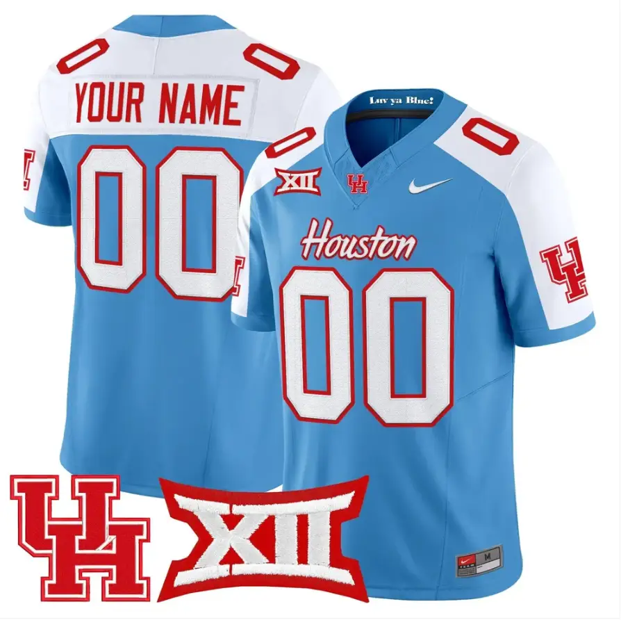 Custom Houston Cougars Jersey Name, Number 2026 Vapor Limited Stitched 3 Custom Houston Cougars Jersey Name, Number 2026 Vapor Limited Stitched by My Store NCAA Football Jerseys