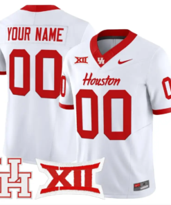 Custom Houston Cougars Jersey Name, Number 2026 Vapor Limited Stitched 10 Custom Houston Cougars Jersey Name, Number 2026 Vapor Limited Stitched by My Store NCAA Football Jerseys