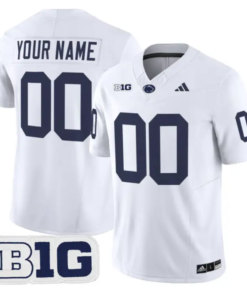 Custom Penn State Nittany Lions Jersey 2026 Name, Number Limited Stitched 6 Custom Penn State Nittany Lions Jersey 2026 Name, Number Limited Stitched by My Store NCAA Football Jerseys