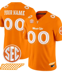 Custom Tennessee Vols Jersey Music City Edition Limited Stitched 6 Custom Tennessee Vols Jersey Music City Edition Limited Stitched by My Store NCAA Football Jerseys