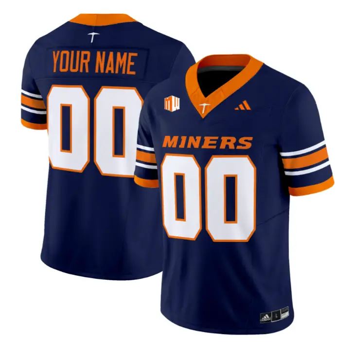 Custom UTEP Miners Jersey Name, Number 2016 Vapor Limited Stitched 2 Custom UTEP Miners Jersey Name, Number 2016 Vapor Limited Stitched by My Store NCAA Football Jerseys