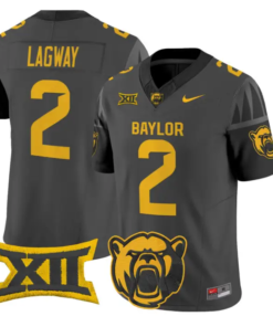 DJ Lagway Jersey #2 Baylor Bears 2026 Vapor Limited Stitched by My Store NCAA Football Jerseys