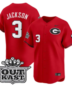Daniel Jackson Jersey #3 Georgia Bulldogs Baseball 2026 Outkast 7 Daniel Jackson Jersey #3 Georgia Bulldogs Baseball 2026 Outkast by My Store