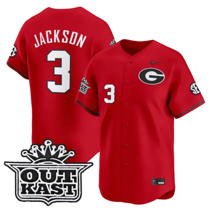 Daniel Jackson Jersey #3 Georgia Bulldogs Baseball 2026 Outkast 3 Daniel Jackson Jersey #3 Georgia Bulldogs Baseball 2026 Outkast by My Store