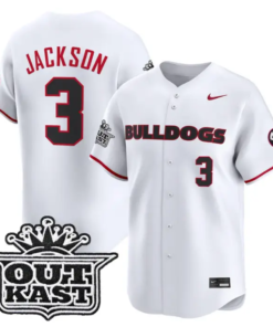 Daniel Jackson Jersey #3 Georgia Bulldogs Baseball 2026 Outkast 8 Daniel Jackson Jersey #3 Georgia Bulldogs Baseball 2026 Outkast by My Store