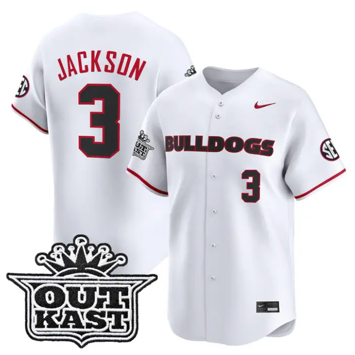 Daniel Jackson Jersey #3 Georgia Bulldogs Baseball 2026 Outkast 4 Daniel Jackson Jersey #3 Georgia Bulldogs Baseball 2026 Outkast by My Store