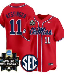 Don Kessinger Jersey #11 Ole Miss 2026 World Series Vapor Stitched by My Store