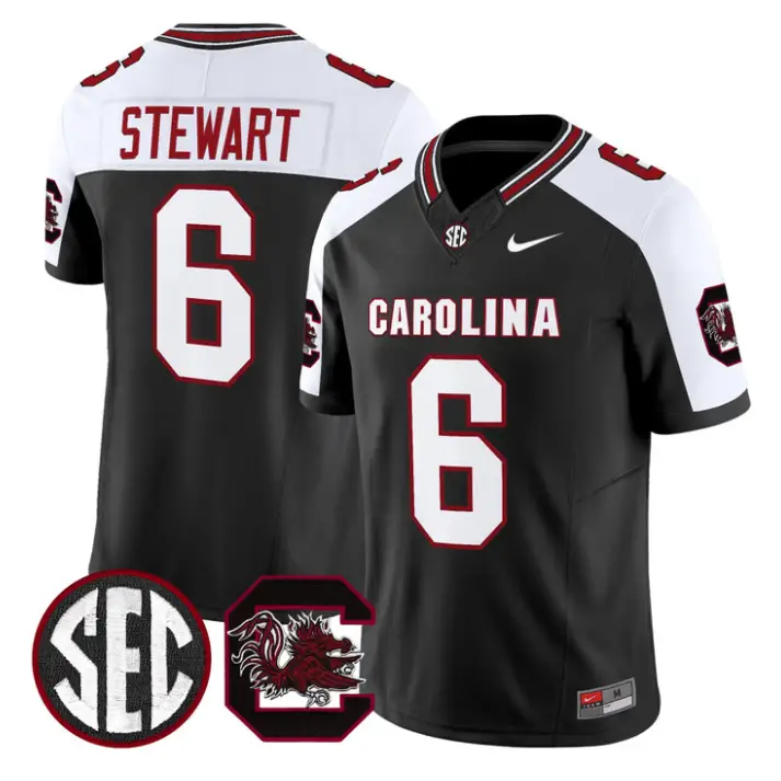 Dylan Stewart Jersey #6 South Carolina Gamecocks 2026 Limited Stitched 1 Dylan Stewart Jersey #6 South Carolina Gamecocks 2026 Limited Stitched by My Store NCAA Football Jerseys