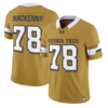 Ethan MacKenny Jersey #78 Georgia Tech Yellow Jackets 2026 Limited Stitched by My Store NCAA Football Jerseys