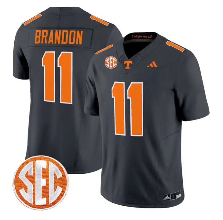Faizon Brandon Jersey #11 Tennessee Vols 2026 Vapor Limited Stitched 3 Faizon Brandon Jersey #11 Tennessee Vols 2026 Vapor Limited Stitched by My Store NCAA Football Jerseys