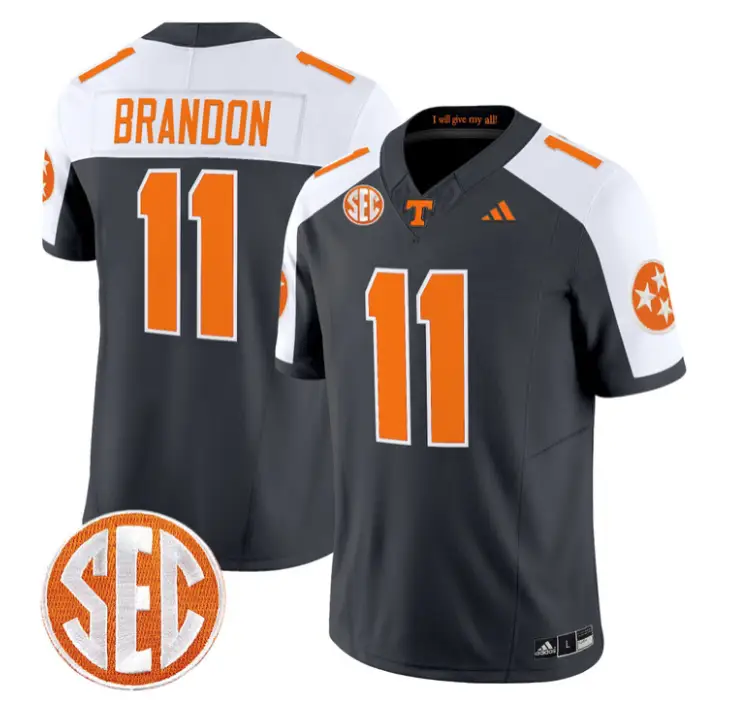 Faizon Brandon Jersey #11 Tennessee Vols 2026 Vapor Limited Stitched 2 Faizon Brandon Jersey #11 Tennessee Vols 2026 Vapor Limited Stitched by My Store NCAA Football Jerseys