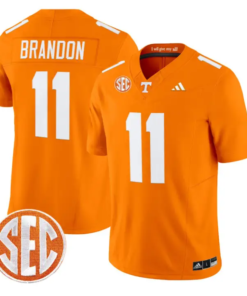 Faizon Brandon Jersey #11 Tennessee Vols 2026 Vapor Limited Stitched 11 Faizon Brandon Jersey #11 Tennessee Vols 2026 Vapor Limited Stitched by My Store NCAA Football Jerseys