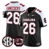 Gamecocks Jersey #26 South Carolina Gamecocks 2026 Stitched by My Store NCAA Football Jerseys