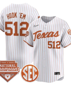 Hook 'Em Jersey #512 Texas 2026 Back-To-Back World SeriesChampions 9 Hook 'Em Jersey #512 Texas 2026 Back-To-Back World SeriesChampions by My Store