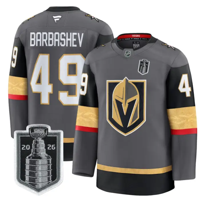 Ivan Barbashev Jersey #49 Vegas Golden Knights 2026 Stanley Cup Stitched 2 Ivan Barbashev Jersey #49 Vegas Golden Knights 2026 Stanley Cup Stitched by Hockey David