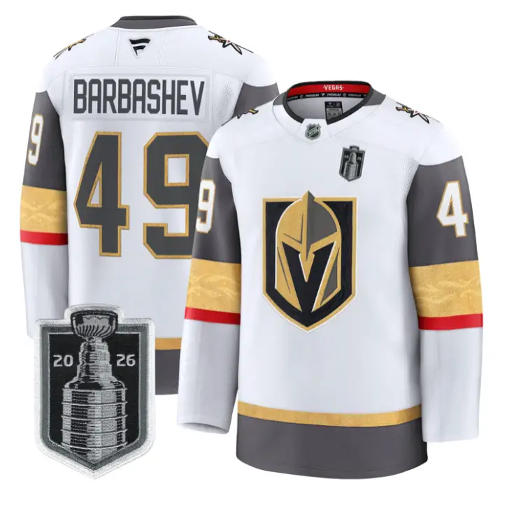 Ivan Barbashev Jersey #49 Vegas Golden Knights 2026 Stanley Cup Stitched 3 Ivan Barbashev Jersey #49 Vegas Golden Knights 2026 Stanley Cup Stitched by Hockey David