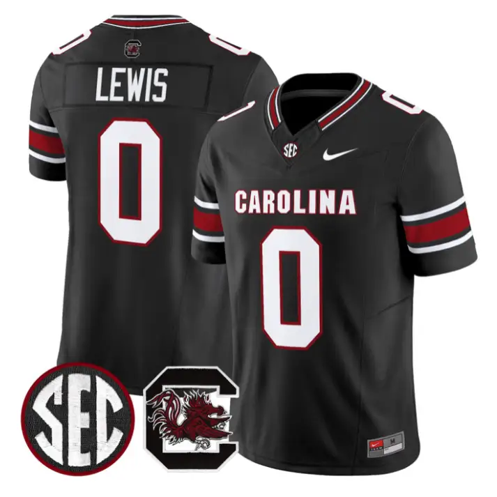 Iveon Lewis Jersey #0 South Carolina Gamecocks 2026 Stitched 2 Iveon Lewis Jersey #0 South Carolina Gamecocks 2026 Stitched by My Store NCAA Football Jerseys