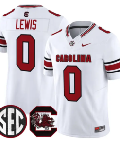 Iveon Lewis Jersey #0 South Carolina Gamecocks 2026 Stitched 10 Iveon Lewis Jersey #0 South Carolina Gamecocks 2026 Stitched by My Store NCAA Football Jerseys