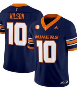 Jayden Wilson Jersey #10 UTEP Miners 2016 Vapor Limited Stitched by My Store NCAA Football Jerseys