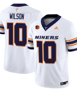 Jayden Wilson Jersey #10 UTEP Miners 2016 Vapor Limited Stitched by My Store NCAA Football Jerseys