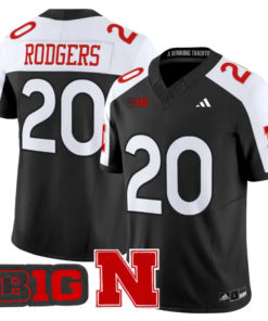 Johnny Rodgers Jersey #20 Nebraska Cornhuskers 2026 Vapor Stitched by My Store NCAA Football Jerseys