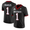 Josiah Charles Jersey #1 New Mexico State 2026 Vapor Limited Stitched by My Store NCAA Football Jerseys