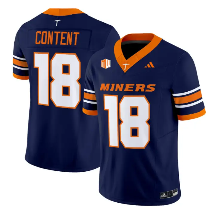 Justin Content Jersey #18 UTEP Miners 2016 Vapor Limited Stitched 1 Justin Content Jersey #18 UTEP Miners 2016 Vapor Limited Stitched by My Store NCAA Football Jerseys