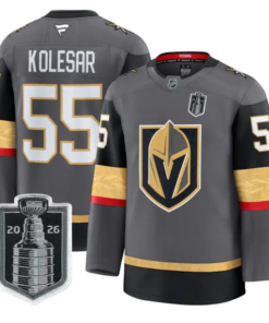 Keegan Kolesar Jersey #55 Vegas Golden Knights 2026 Stanley Cup Stitched by Hockey David