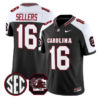 LaNorris Sellers Jersey #16 South Carolina Gamecocks 2026 Stitched by My Store NCAA Football Jerseys