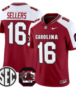 LaNorris Sellers Jersey #16 South Carolina Gamecocks 2026 Stitched 8 LaNorris Sellers Jersey #16 South Carolina Gamecocks 2026 Stitched by My Store NCAA Football Jerseys