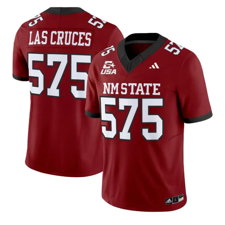 Las Cruces Jersey #575 New Mexico State 2026 Vapor Limited Stitched 2 Las Cruces Jersey #575 New Mexico State 2026 Vapor Limited Stitched by My Store NCAA Football Jerseys