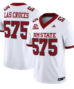 Las Cruces Jersey #575 New Mexico State 2026 Vapor Limited Stitched 6 Las Cruces Jersey #575 New Mexico State 2026 Vapor Limited Stitched by My Store NCAA Football Jerseys
