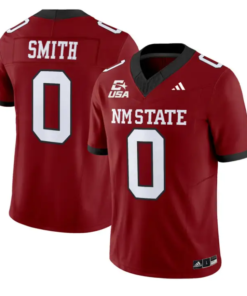 Lorenzo Smith Jersey #0 New Mexico State 2026 Vapor Limited Stitched by My Store NCAA Football Jerseys