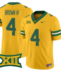 Louis Brown IV Jersey #4 Baylor Bears 2026 Vapor Limited Stitched 9 Louis Brown IV Jersey #4 Baylor Bears 2026 Vapor Limited Stitched by My Store NCAA Football Jerseys
