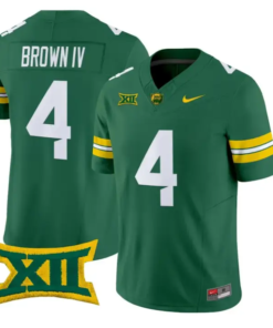 Louis Brown IV Jersey #4 Baylor Bears 2026 Vapor Limited Stitched 11 Louis Brown IV Jersey #4 Baylor Bears 2026 Vapor Limited Stitched by My Store NCAA Football Jerseys